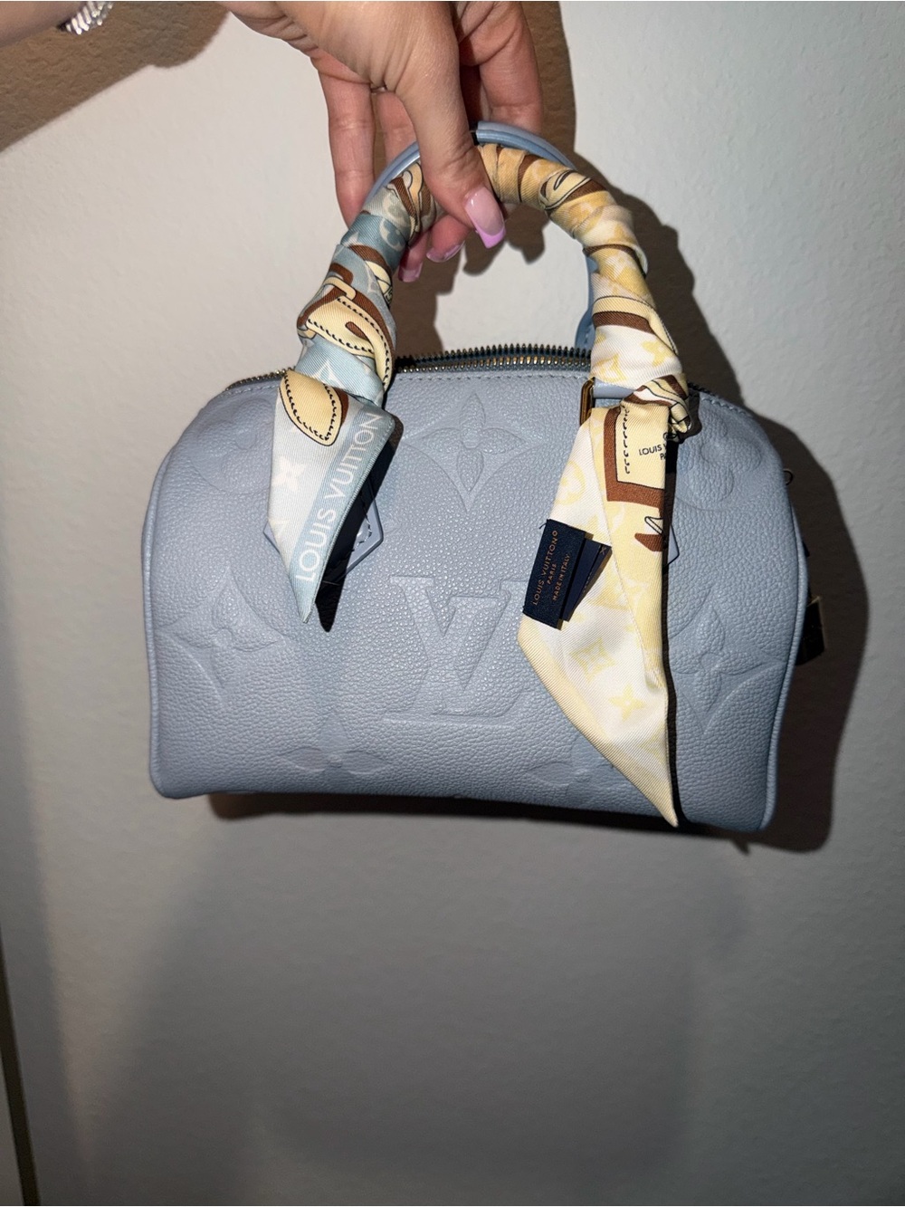 Louis Vuitton Light Blue Mini Bag